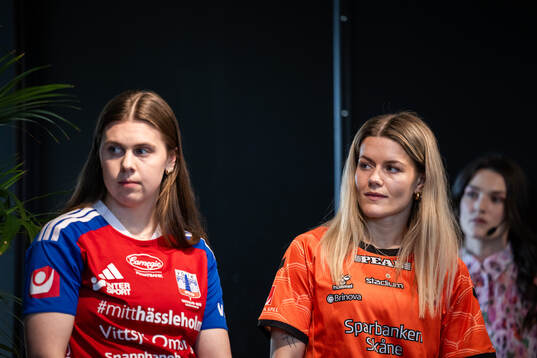 Anna Haddock, Vittsjö, och Tilda Persson, Kristianstad