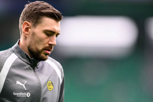 Goalkeeper Nikita Haikin of Bodø/Glimt