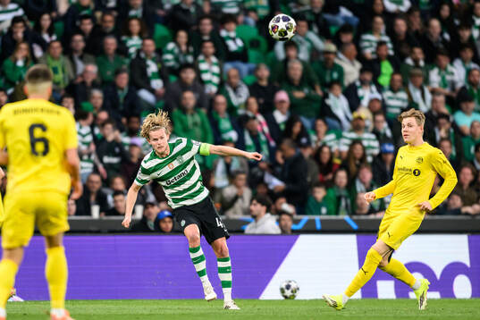 Morten Hjulmand of Sporting