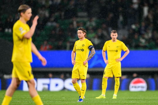 Patrick Berg of Bodø/Glimt looks dejected