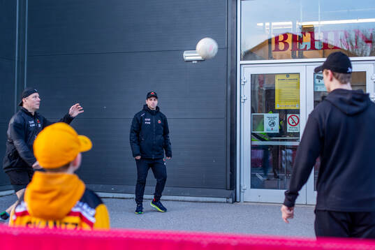 Luleås Erik Gustafsson och Mathias Bromé