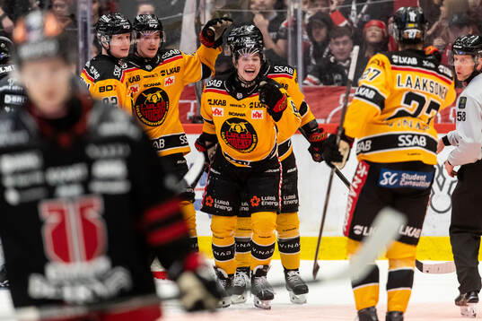 Luleås Isac Hedqvist jublar