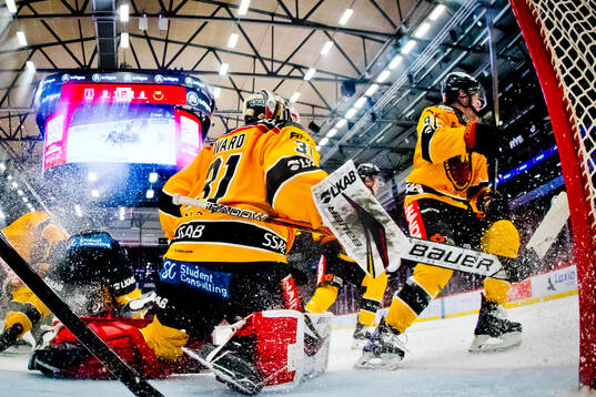 under åttondelsfinal ett i SHL mellan Örebro och Luleå
