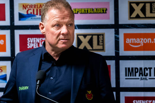 Luleås assisterande tränare Henrik Stridh