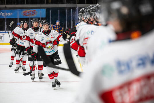 Malmö Redhawks Joona Ikonen jublar