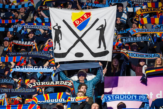 under åttondelsfinal ett i SHL mellan Djurgården och