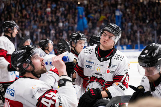 Malmö Redhawks Felix Carell deppar