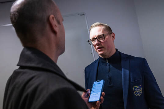 Djurgårdens tränare Robert Kimby