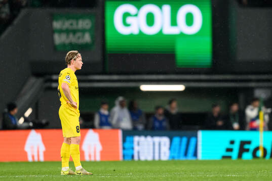 Sondre Auklend of Bodø/Glimt looks dejected