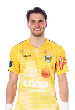 Varbergs målvakt Oscar Ekman