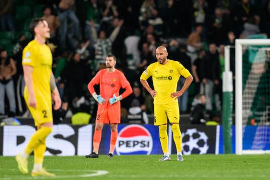 Haitam Aleesami of Bodø/Glimt looks dejected
