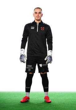 Nordic Uniteds målvakt Angelo Melkemichel