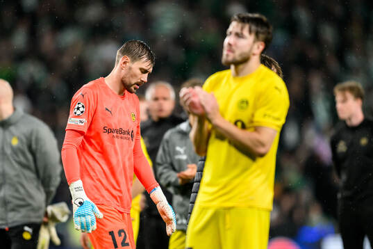 Goalkeeper Nikita Haikin of Bodø/Glimt looks dejected