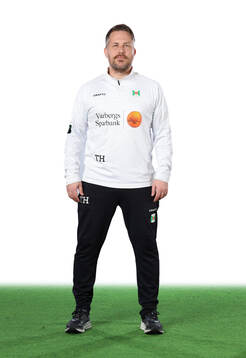 Varbergs assisterande tränare Tobias Hysén