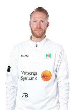 Varbergs målvaktstränare Fredrik Backe