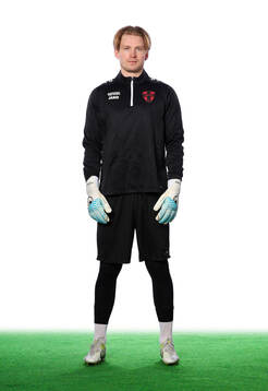 Nordic Uniteds målvakt William Eskelinen