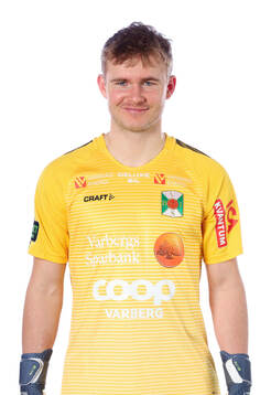 Varbergs målvakt Daniel Strindholm