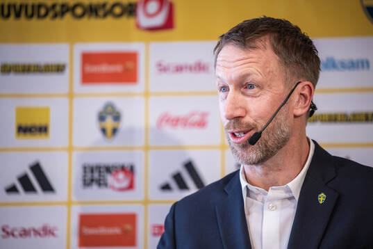 Head coach Graham Potter of the Swedish men's national