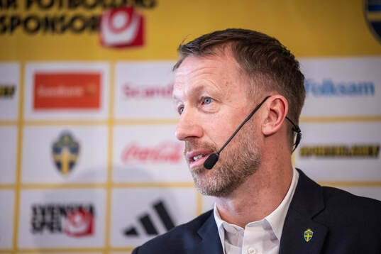 Head coach Graham Potter of the Swedish men's national