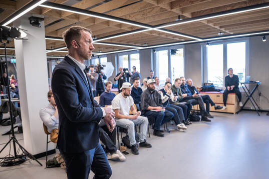 Head coach Graham Potter of the Swedish men's national