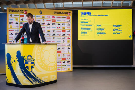Head coach Graham Potter of the Swedish men's national