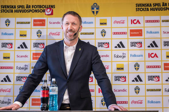 Head coach Graham Potter of the Swedish men's national
