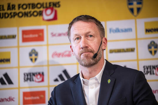 Head coach Graham Potter of the Swedish men's national