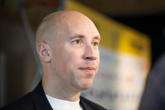 Simon Åström, President, of the Swedish Football