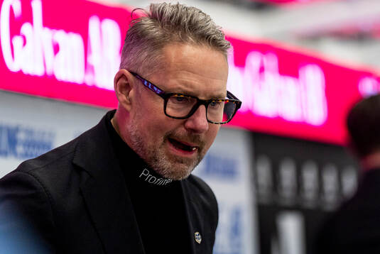 Leksands tränare Johan Hedberg