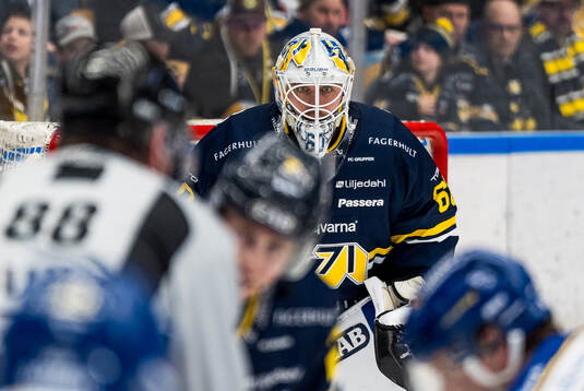 HV71s målvakt Felix Sandström