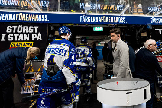 Leksands Tinus Luc Koblar deppar