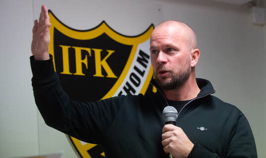 Tobias Linderoth gäst på IFK Hässleholms fotbollskafé,