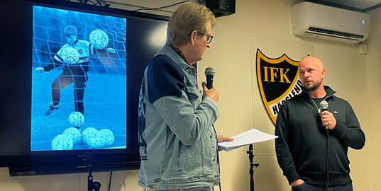 Tobias Linderoth gäst på IFK Hässleholms fotbollskafé