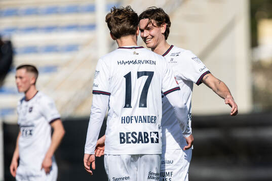 Örgrytes Noah Christoffersson jublar med William Hofvander