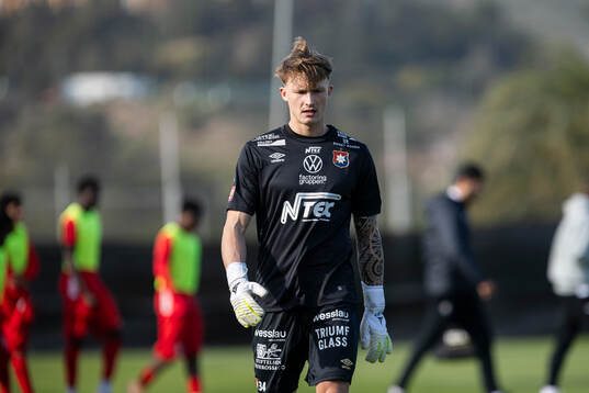 Örgrytes målvakt Alex Rahm deppar