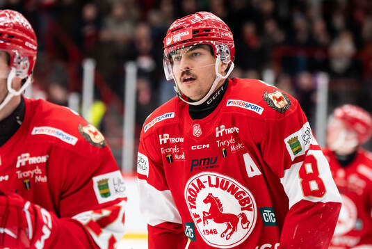 Troja/Ljungbys Albin Nilsson jublar