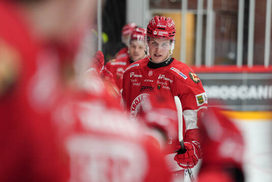 Troja/Ljungbys Fabian Hellström jublar
