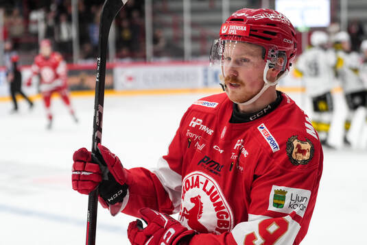 Troja/Ljungbys Ludvig Warg deppar