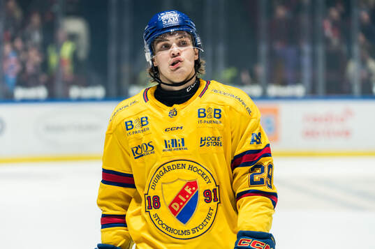Djurgårdens Håvard Salsten deppar