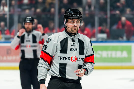 Domare Marcus Linde och Domare David Laksola