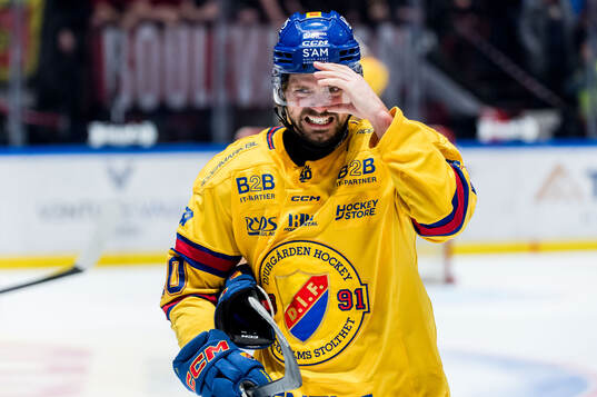 Djurgårdens Jacob Josefson jublar