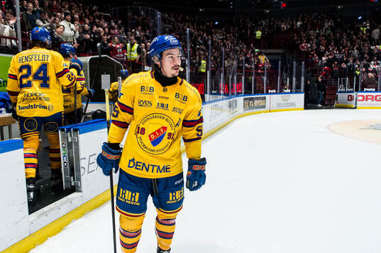 Djurgårdens Charles Hudon deppar