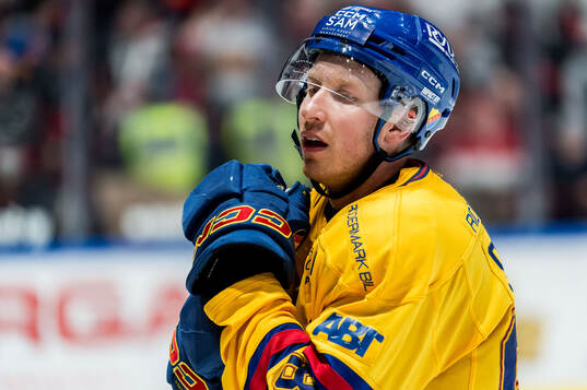 Djurgårdens Colby Sissons deppar