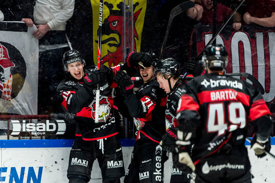 Malmö Redhawks William Von Barnekow jublar