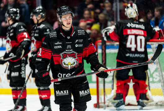 Malmö Redhawks Isac Nilsson deppar