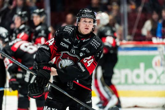 Malmö Redhawks Filip Björkman deppar