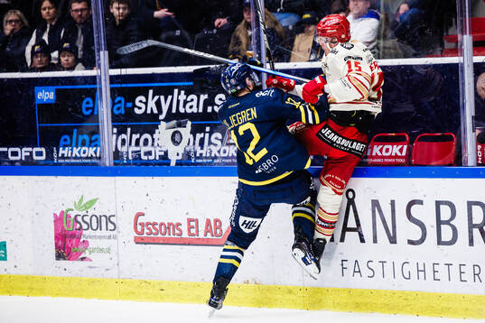 Södertäljes Viktor Liljegren och Kalmars Carl-Johan Lerby