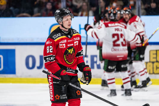 Luleås Otto Leskinen deppar