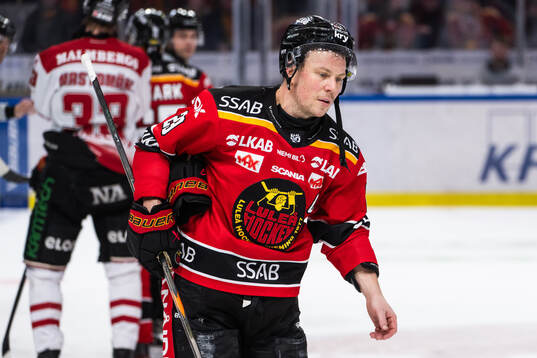 Luleås Erik Gustafsson deppar