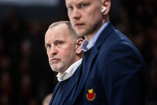 Luleås tränare Thomas Berglund och assisterande tränare